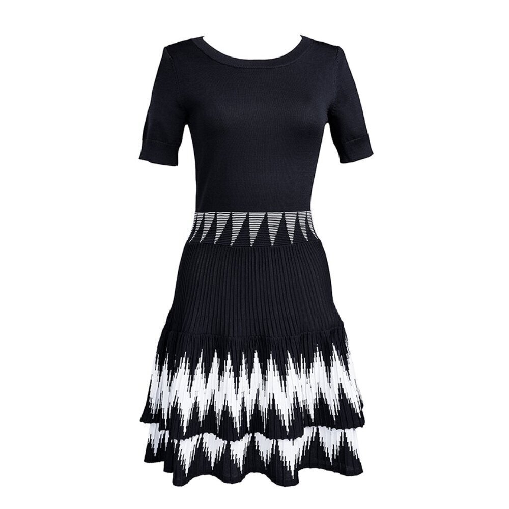 Maje Ralia Knit Skater Dress - Picture 3 of 16